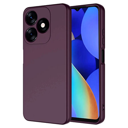 Tecno Spark 10C Uyumlu Kılıf İç Yüzeyi Kadife Lansman Kapak