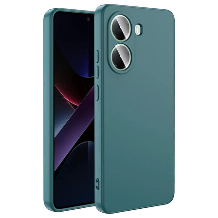 Xiaomi Poco X7 Pro Uyumlu Kılıf İç Yüzeyi Kadife Lansman Kapak