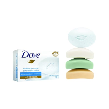 Dove Exfoliating Cream Bar Sabun 90G - Nemlendirici ve Peeling Etkili