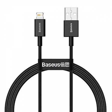 Baseus 1 Metre 2.4A Ultra Hızlı İphone Şarj Kablosu İphone 11 11 Pro Max Şarj Kablosu Hızlı Şarj