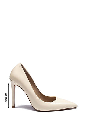 Kadın Sivri Burun Viola İnce Yüksek Topuklu Stiletto Ayakkabı 4135