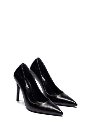 Kadın Sivri Burun Viola İnce Yüksek Topuklu Stiletto Ayakkabı 4135