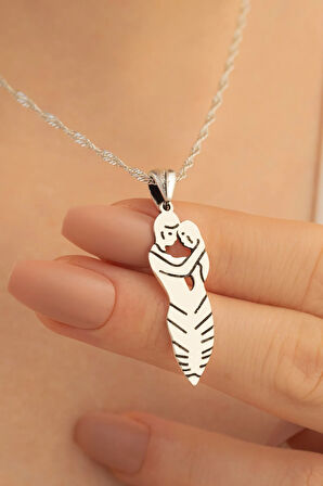 Söz Dizisi Kolyesi Kadın Gümüş Kolye