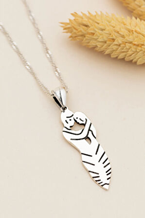 Söz Dizisi Kolyesi Kadın Gümüş Kolye
