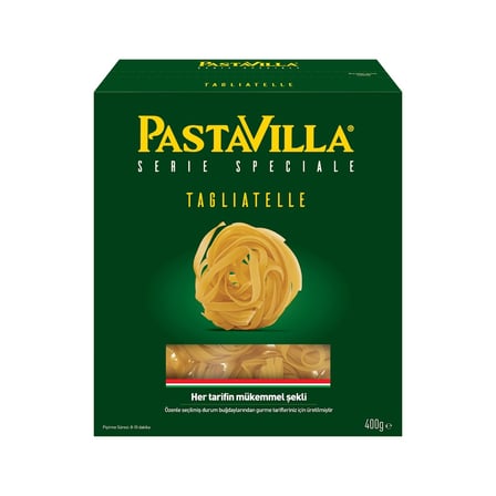PASTAVILLA Tagliatelle 400 G 3'li Ekonomik Paket - 3 Adet