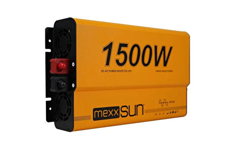 Mexxsun 12V 1500W Tam Sinüs UPS (Remote Ekran) İnverter