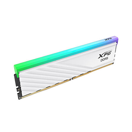 XPG Lancer Blade Beyaz RGB DDR5-6400Mhz CL32 48GB (2x24GB) Dual Kit (32-39-39) 1.40V