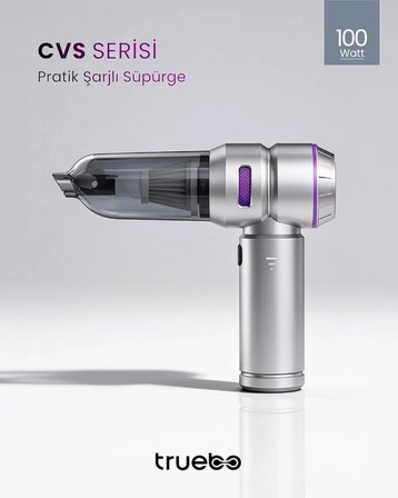 CVS serisi Pratik Şarjlı Süpürge