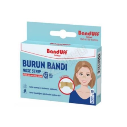 2 ADET Banduff Sağlık Burun Bandı Küçük/Orta