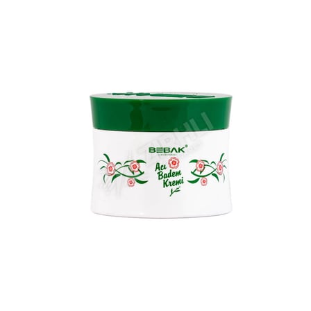 2 ADET Bebak Acı Badem Kremi Kavanoz 70 Ml
