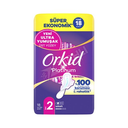 2 ADET Orkid Ultra Platinum 4'lü Uzun 18'li