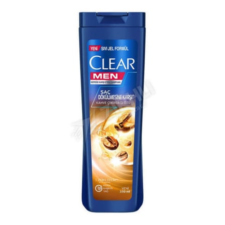 5 ADET Clear Şampuan Saç Dökülmesine Karşı 350 Ml