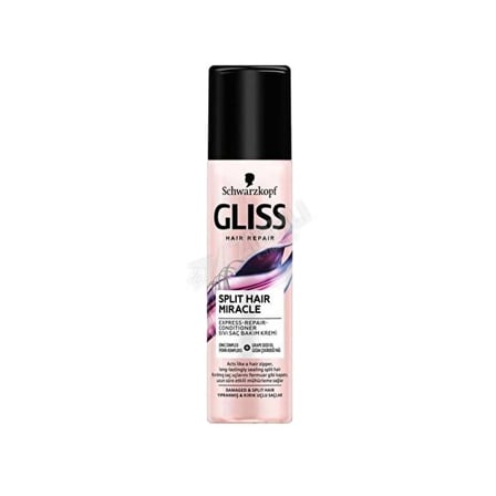 5 ADET Gliss Erc Split Hair Miracle Tr Sıvı Saç Kremi 200 Ml
