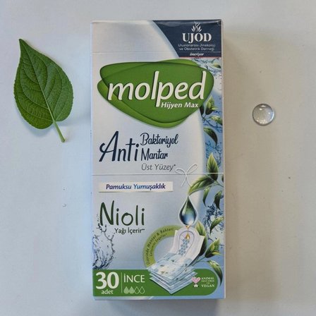 5 ADET Molped Hijyen Max Günlük Ped 30'lu