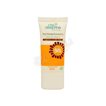 Cire Aseptine Sun Güneş Koruyucu Yüz Yaşlanma Ve Leke Karşıtı 50 Spf 50 Ml