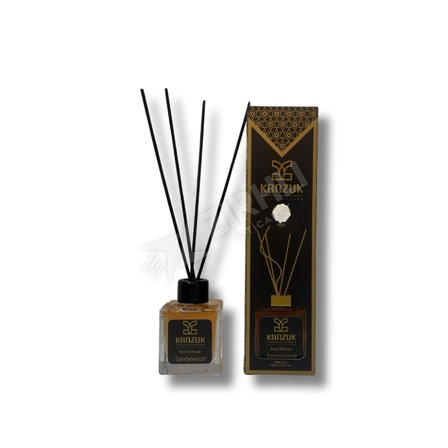Kanzuk Reed Diffuser Sandalwood Bambu Çubuk 100 Ml