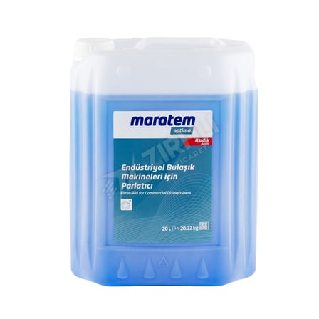 Maratem Optima Endüstriyel Bulaşık Makinesi Parlatıcısı 20 Lt