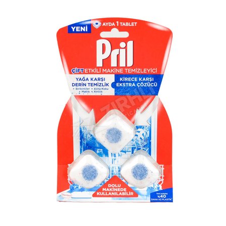 Pril Makine Temizleyici Kapsül 3 Wl