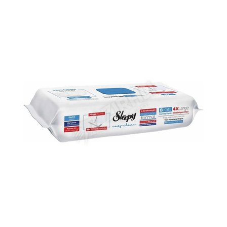 Sleepy Mop Yer Temizlik Havlusu Çamaşır Suyu Katkılı 50'li
