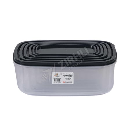 Akay Saklama Kabı Ak528 Sweet Şeffaf 6 Lı Set