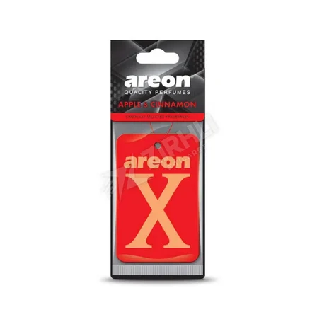 Areon X Apple Cinnamon ( Kırmızı- Turuncu ) Oto Araç Kokusu