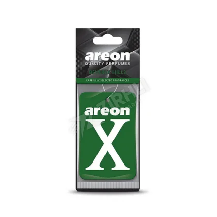 Areon X Beverly Hills ( Koyu Yeşil - Beyaz ) Oto Araç Kokusu