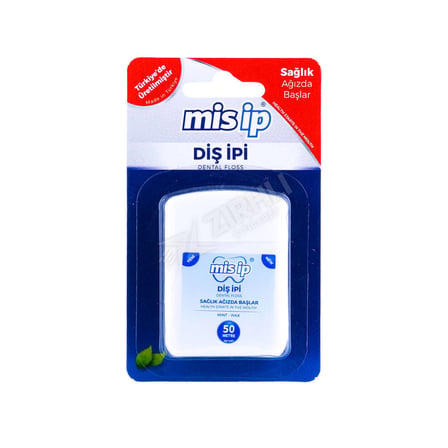 2 ADET Misip Kürdanlı Diş İpi 50 Li
