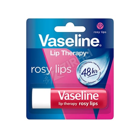 2 ADET Vaseline Lip Therapy Dudak Bakım Kremi Rosy Lips 4.8 Gr