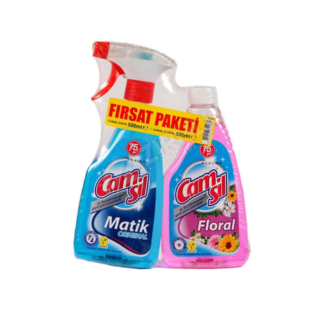 2 ADET Camsil Matik Floral 500+500 Ml
