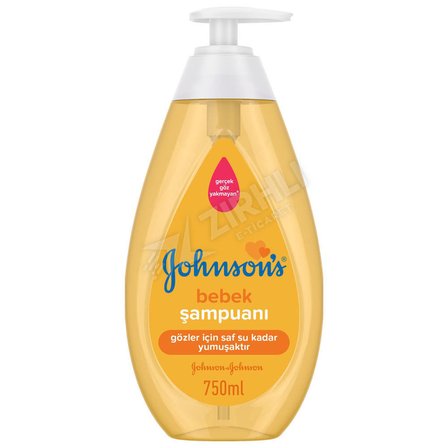 2 ADET Johnson's Baby Şampuan 750 Ml