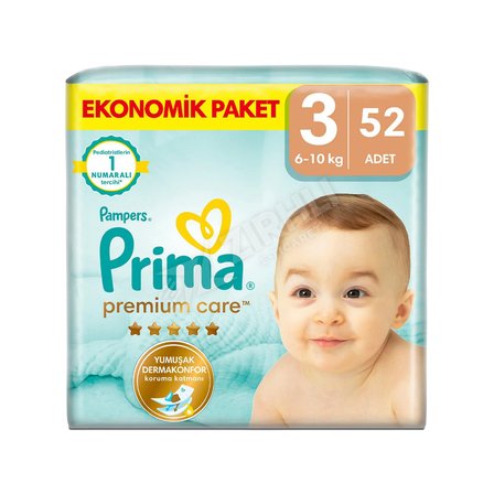 2 ADET Prima Premium Care Eko Paket No:3 52'li