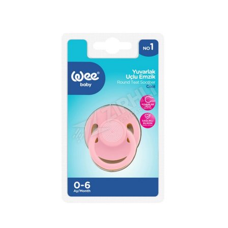 2 ADET Wee Baby Cool Yuvarlak Uçlu Emzik No:1
