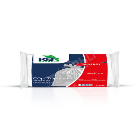 2 ADET Kbr Mini Boy Çöp Torbası 40'lı