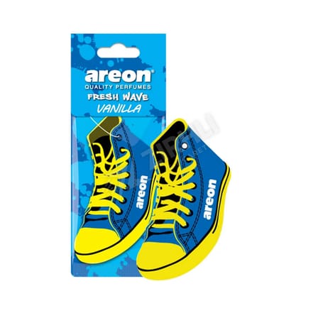2 ADET Areon Fresh Wave Dry Vanilla (Fenerbahçe) Oto Araç Kokusu
