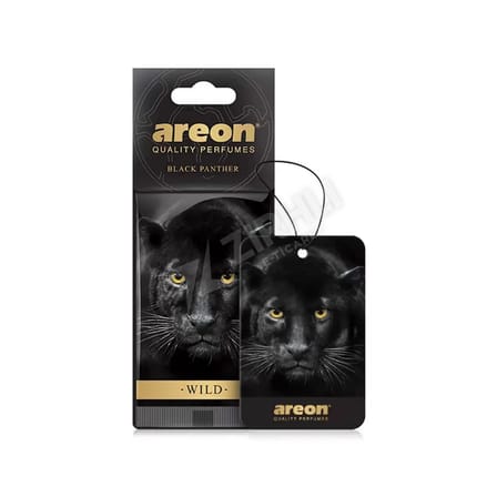 2 ADET Areon Wild Black Panther Oto Araç Kokusu
