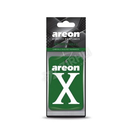 2 ADET Areon X Beverly Hills ( Koyu Yeşil - Beyaz ) Oto Araç Kokusu
