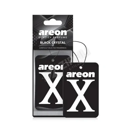 2 ADET Areon X Dislay Black Crystal ( Siyah ) Oto Araç Kokusu