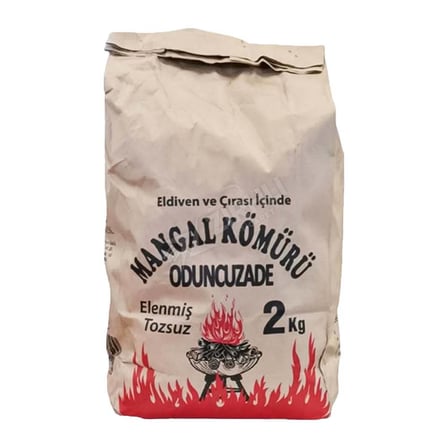2 ADET Mask Oduncuzade Doğal Mangal Kömürü 2 Kg