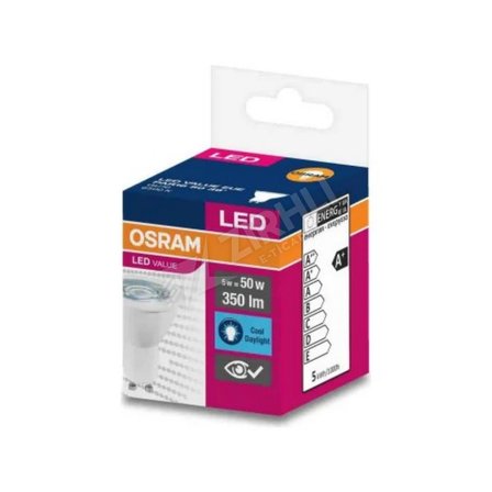 2 ADET Osram Value 4,9W 390Lm Gu10 6500K Beyaz Işık