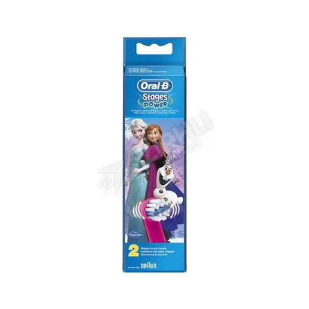 3 ADET Oral-B Diş Fırçası Yedek Başlık Frozen Çocuk 2'Li