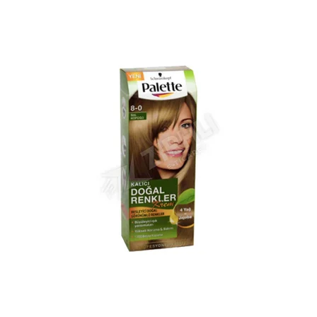 3 ADET Palette Doğal Renkler 8.0 Bal Köpüğü  50 Ml