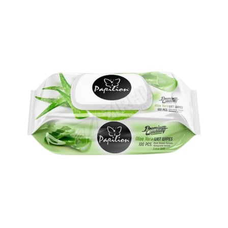 3 ADET Papilion Islak Havlu 100 Lü Aloe Vera