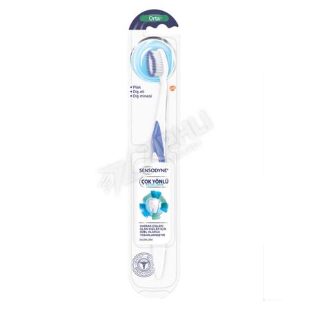 3 ADET Sensodyne Diş Fırçası Çok Yönlü Koruma Orta