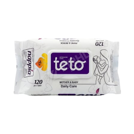 3 ADET Tetq Islak Havlu 120'li