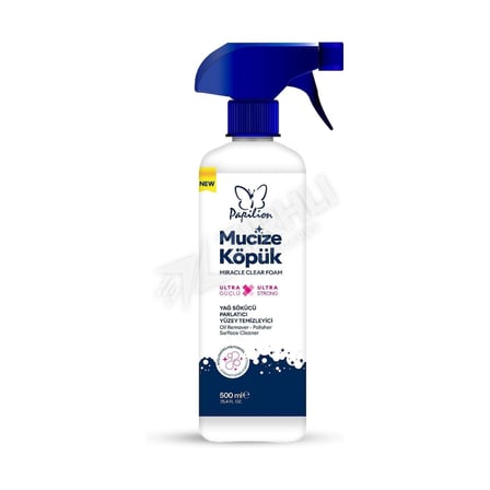 3 ADET Papilion Mucize Köpük Sprey 500 Ml