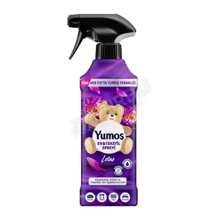 3 ADET Yumoş Oda Sprey Lotus 450 Ml