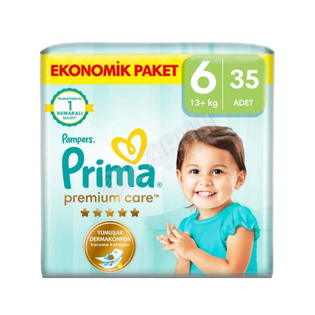 3 ADET Prima Premium Care Eko Paket No:6 35'li