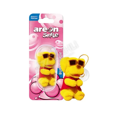 3 ADET Areon Smile Blister Bubble Gum Oto Araç Kokusu