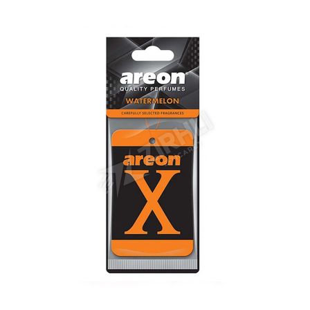 3 ADET Areon X Watermelon ( Siyah - Turuncu ) Oto Araç Kokusu