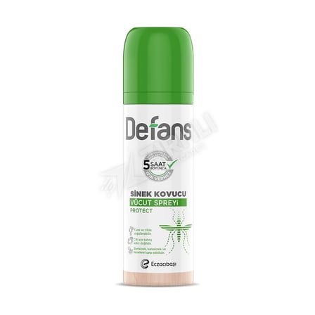 3 ADET Defans Aerosol Protect Sinek Kovucu Vücut Spreyi
